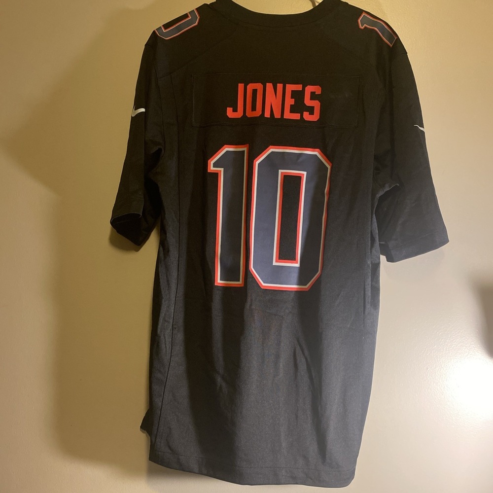 Nike On Field NFL New England Patriots #10 Mac Jones Jersey Men's Small Blk Nwot